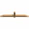 Ekena Millwork Eugene Smooth Timber Gable Bracket, Western Red Cedar, 60"W x 12"H x 3 1/2"D x 3 1/2"F, 5/12 Pitch GBW060X12X0404EUG00SWR - alternate 4